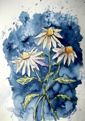 282x400 Flower Watercolor Paintings And Art Prints
