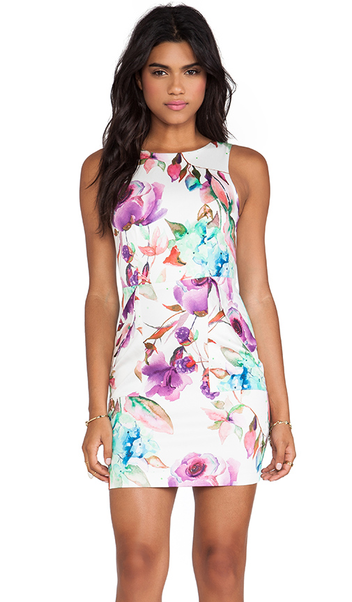 505x864 Talulah This Dance Is Mine Dress In Floral Watercolor Print Revolve