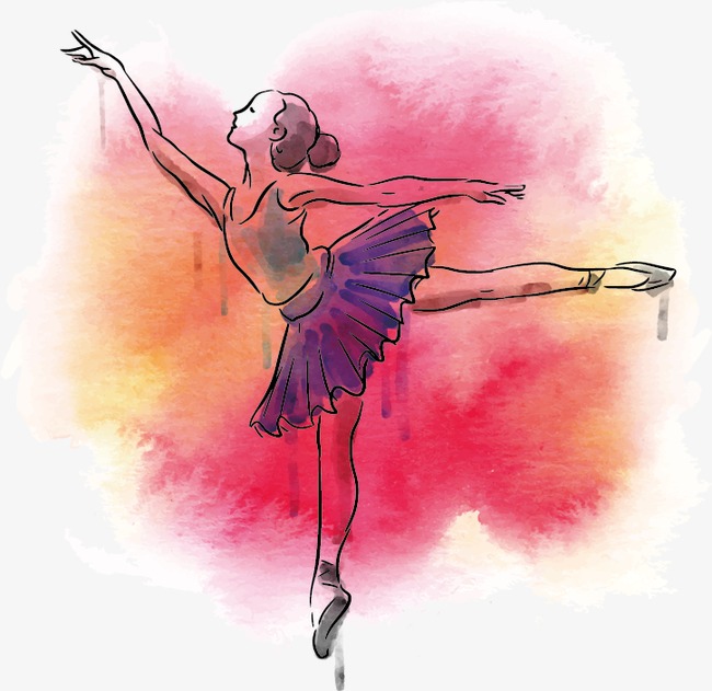 650x631 Ballet Vector, Watercolor, Dance, Hand Painted Png And Vector For