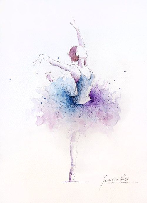 500x690 Pin By Pilar Alva On Paint Watercolor, Dancing And