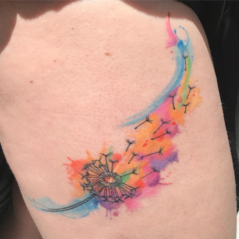 765x765 Best Dandelion Tattoos Designs Amp Meanings