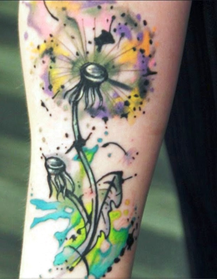 738x950 Dandelion Tattoos Tattoofanblog