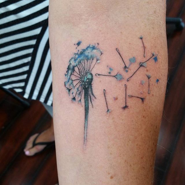 640x640 A Dandelion Tattoo