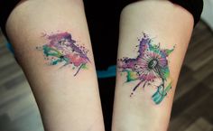 236x145 The 72 Best Small Dandelion Tattoos Images Cool