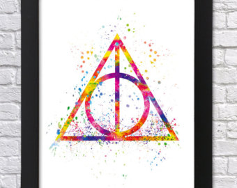 340x270 Deathly Hallows Art Etsy