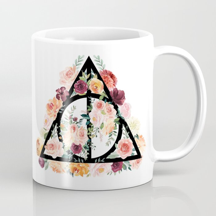 700x700 Watercolor Deathly Hallows Coffee Mug By Memilykathryn Society6