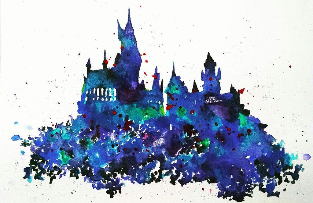 1024x666 Watercolor Paintings Harry Potter Amino