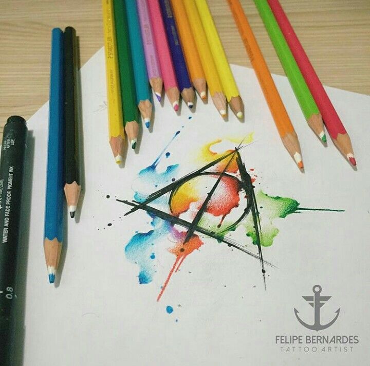 720x712 Watercolor Tattoo