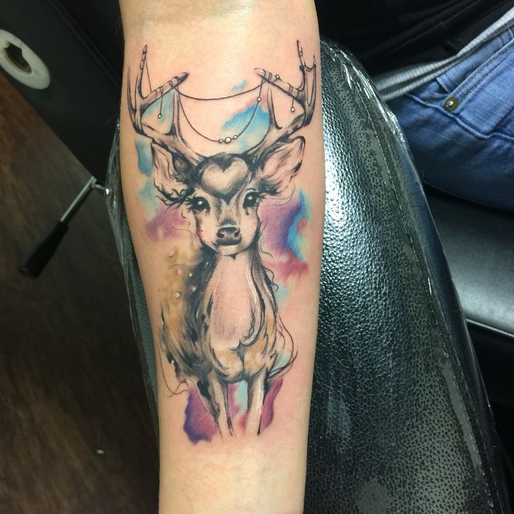736x736 Cute Deer Tattoos Collection