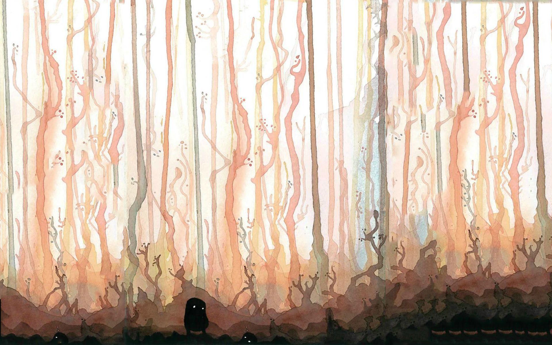 1920x1200 Watercolor Wallpapers For Desktop