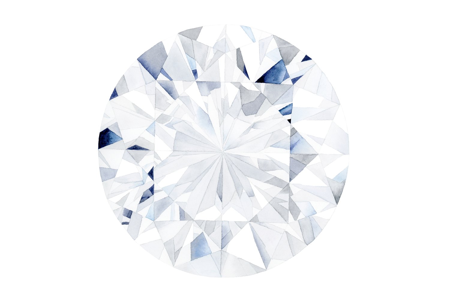 1500x1000 Watercolor Diamond Painting