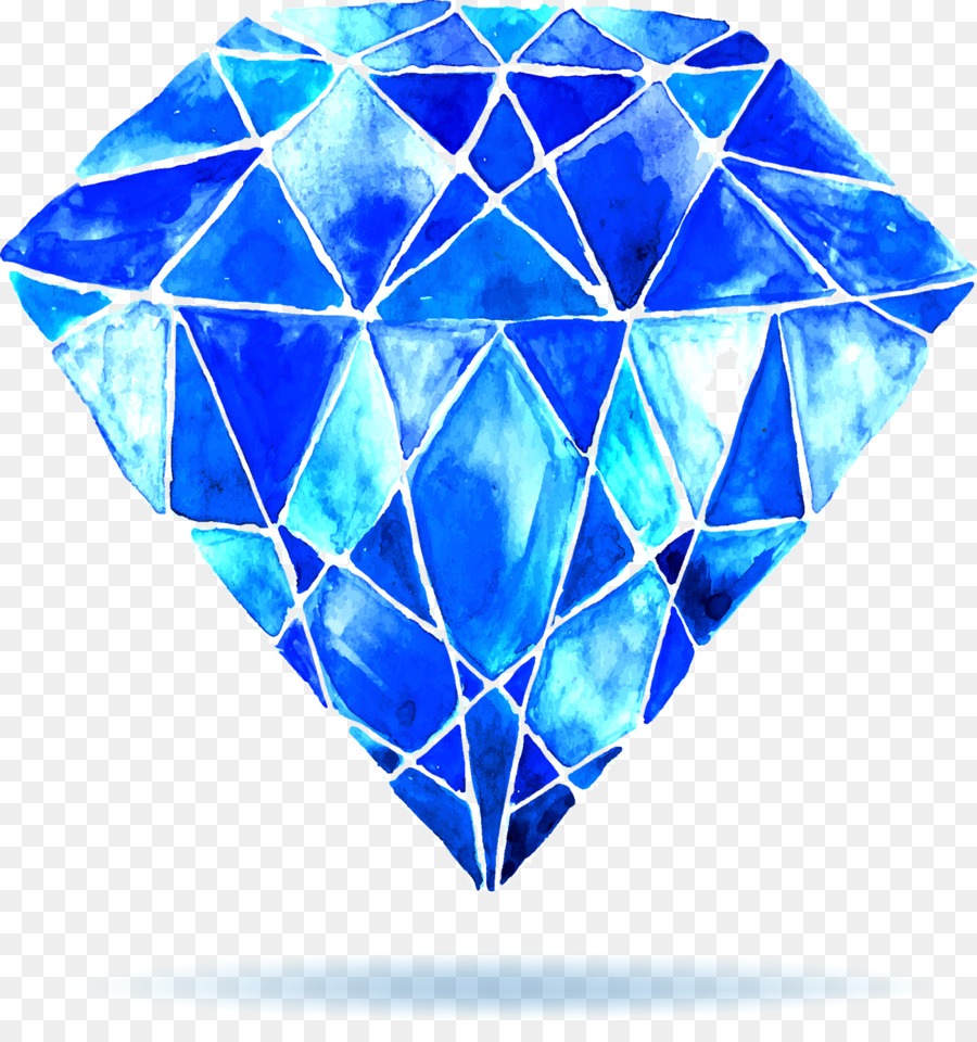 900x960 Watercolor Painting Diamond Stock Photography