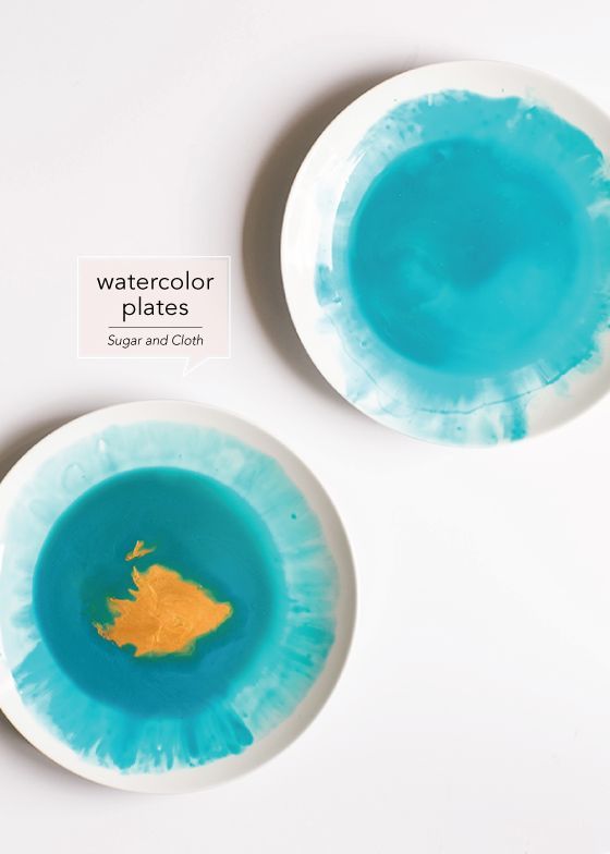 Watercolor Dinnerware