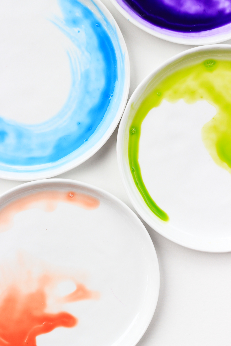 800x1200 Diy Watercolor Dishes The Crafted Life