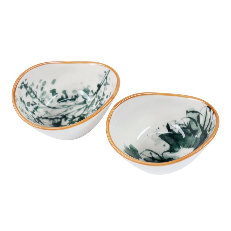 800x800 Floor 9 Watercolor 2 Piece Herbs Pinch Pots Set Wayfair