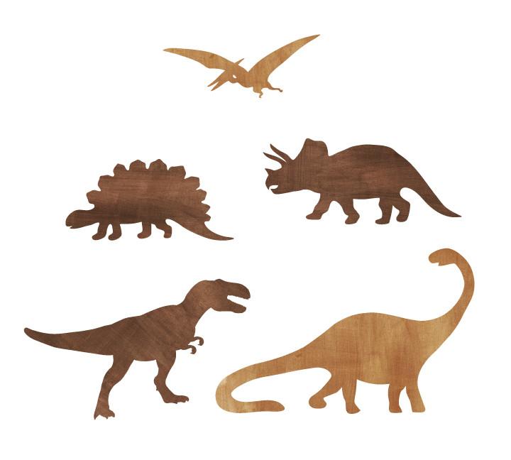 720x648 Dinosaur Wall Decals