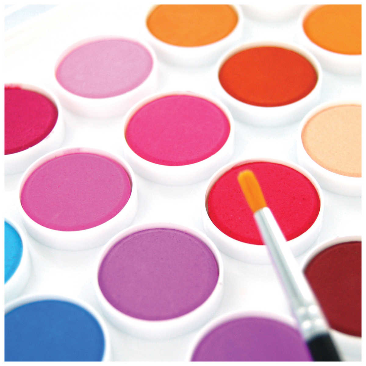 1200x1200 Micador Colourfun Watercolour Palette 12 Discs Big W