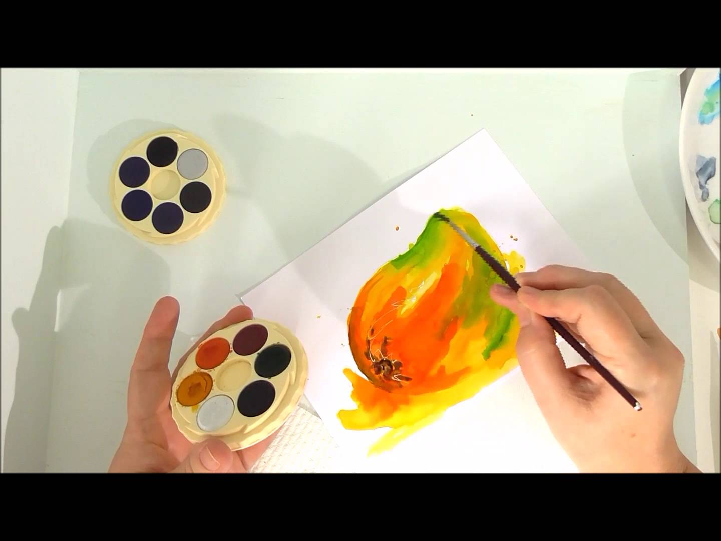 1440x1080 How To Paint A Watercolour Mango