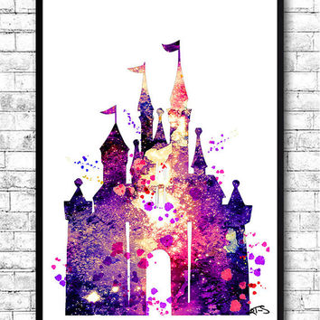 354x354 Shop Disney Castle Wall Art On Wanelo