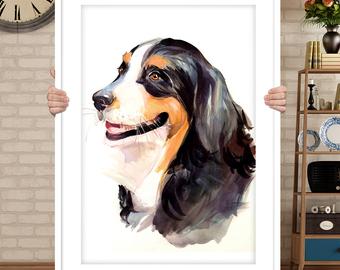 340x270 Pet Watercolor Etsy