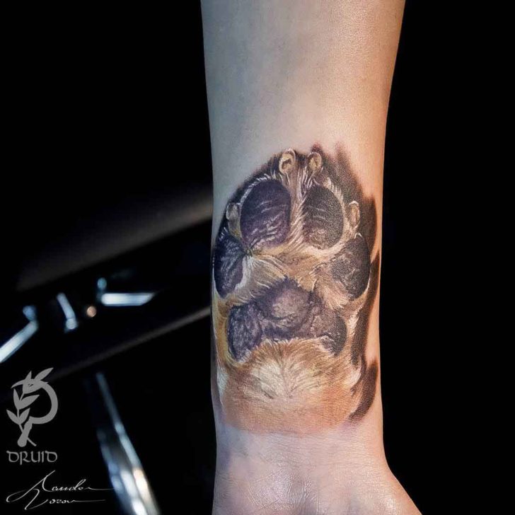 728x728 Dog Paw Tattoo Best Tattoo Ideas Gallery