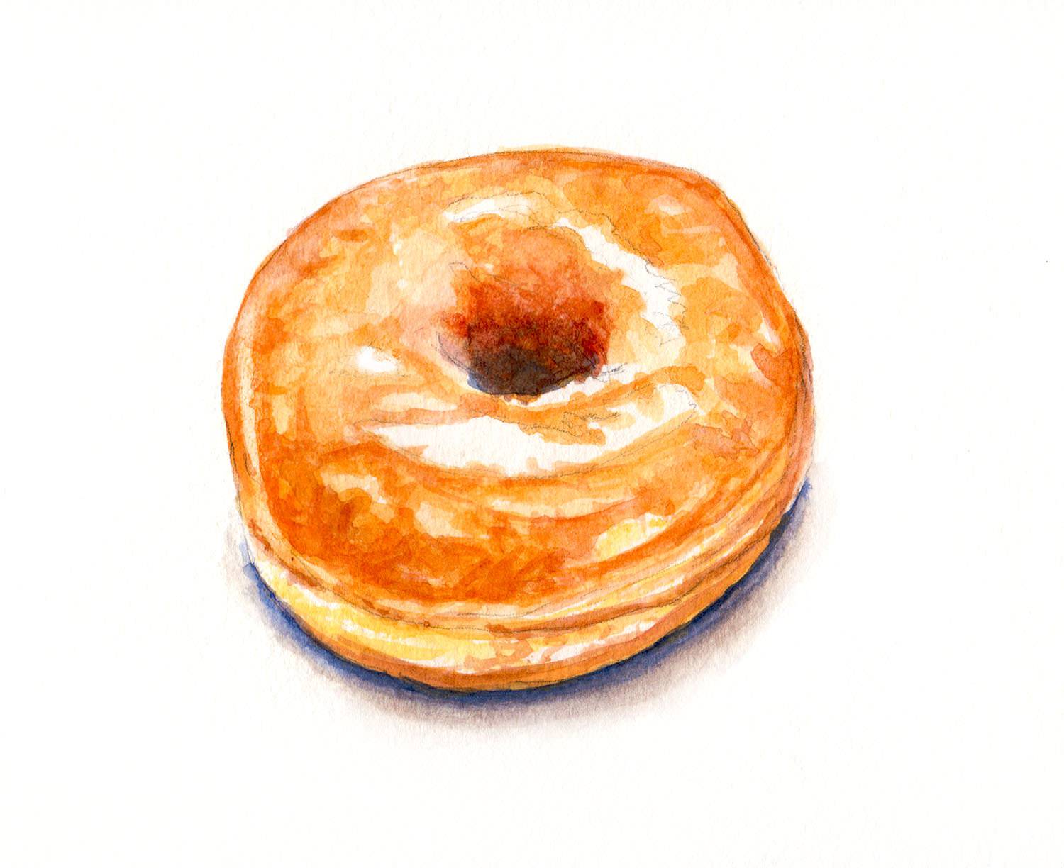1500x1224 ~ A Simple Glazed Donut