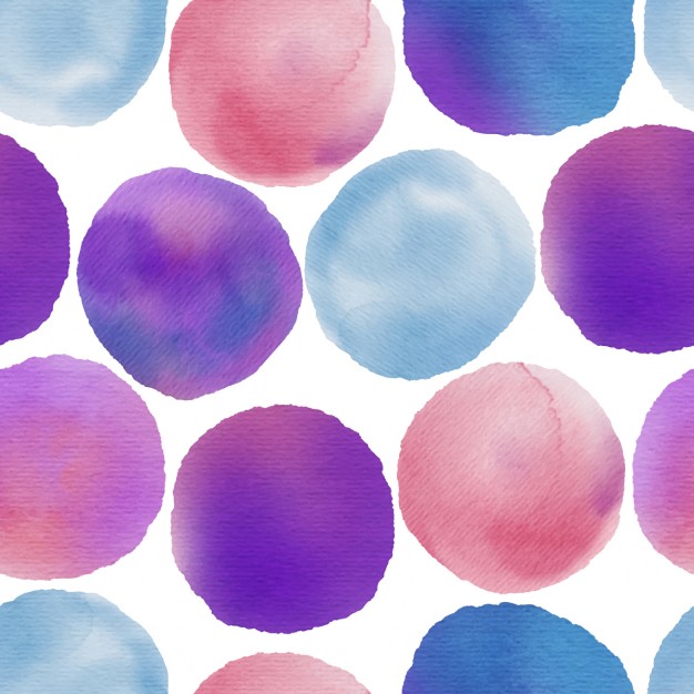 626x626 Watercolor Dots, Background Vector Free Download