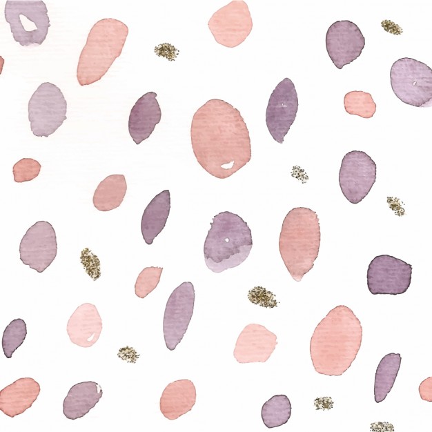 626x626 Watercolor Dots With Soft Colors Vector Free Download