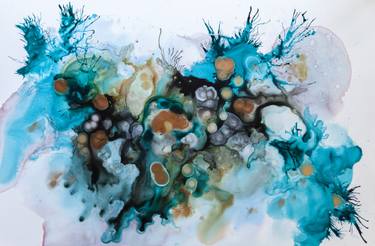 375x246 Sea Dragon Painting By Crystal Schrader Saatchi Art