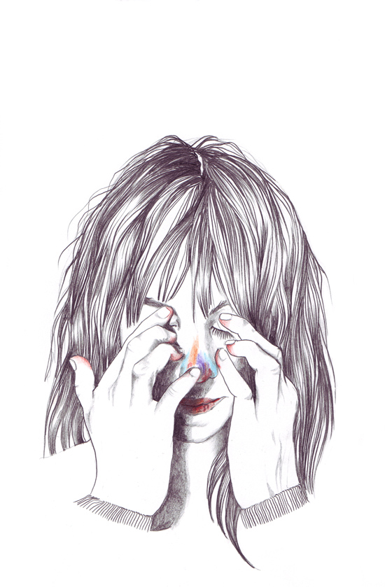 550x839 Incredible Pencil And Watercolor Drawings By Esra Roise