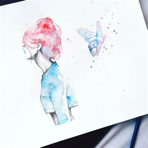 474x474 Tumblr Artwork Watercolor. Watercolor Art On Hasshe