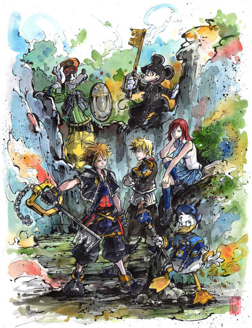 500x651 Goofy Watercolor Art Tumblr