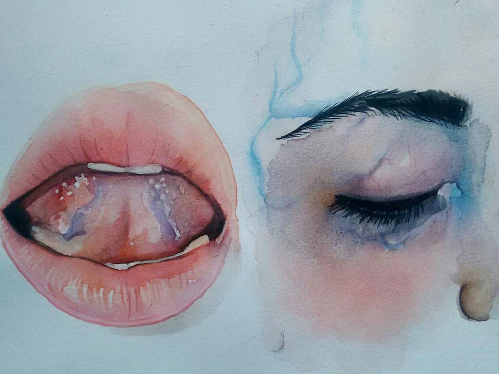 1024x768 26 Images About Akvarelwatercolorwaterdraw On We Heart It
