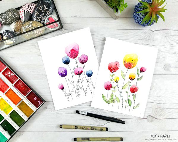 600x480 Easy Watercolor Painting Tumblr Easy Watercolor Painting
