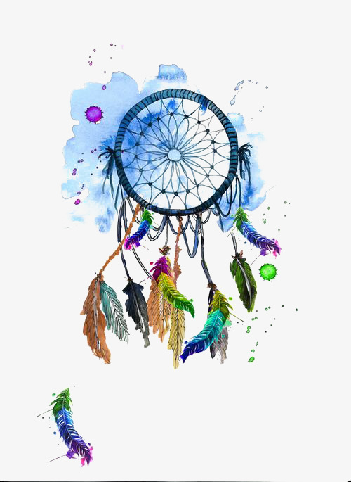 500x685 Watercolor Dreamcatcher Png Images Vectors And Psd Files Free
