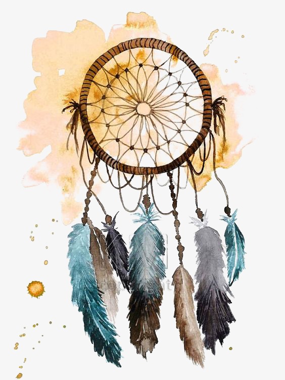 564x752 Dreamcatcher, Watercolor Dreamcatcher, Watercolor Splash, Literary