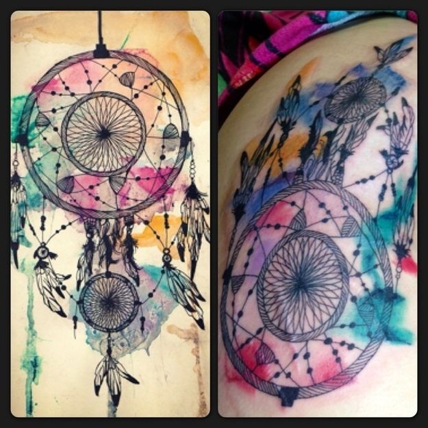 625x625 Top 20 Dreamcatcher Tattoos And Designs