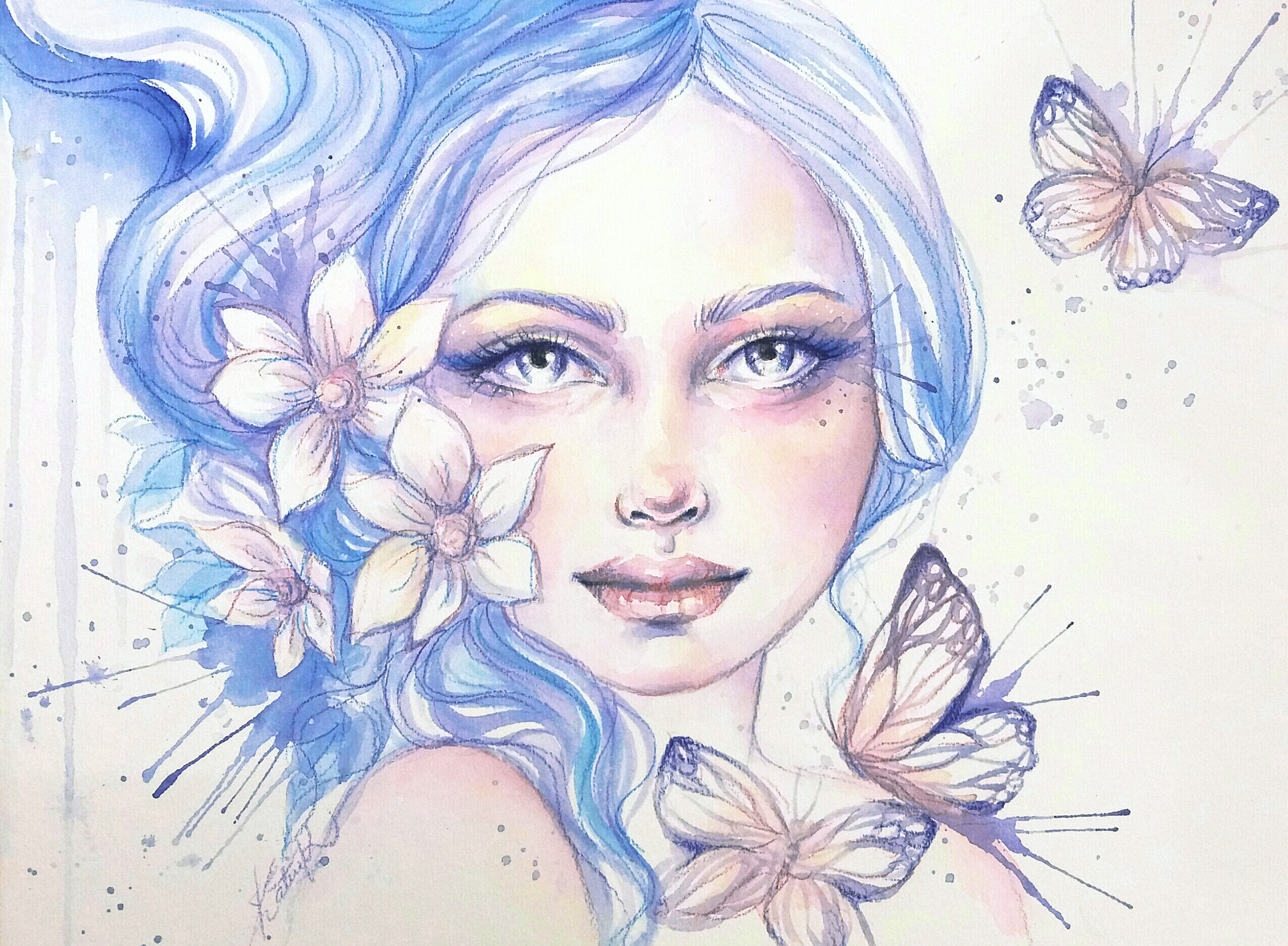 2550x1873 Watercolor Dreams Katrina Koltes