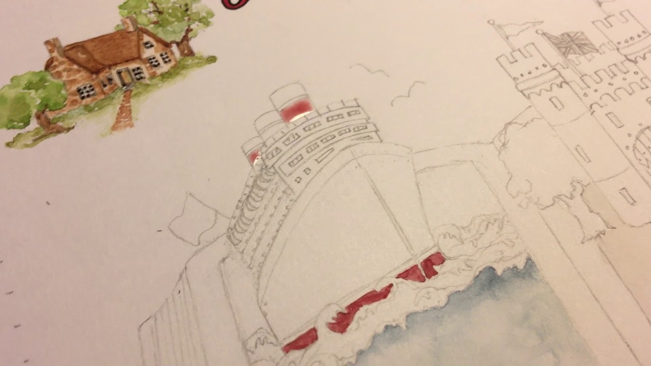 1280x720 Watercolor Dreams