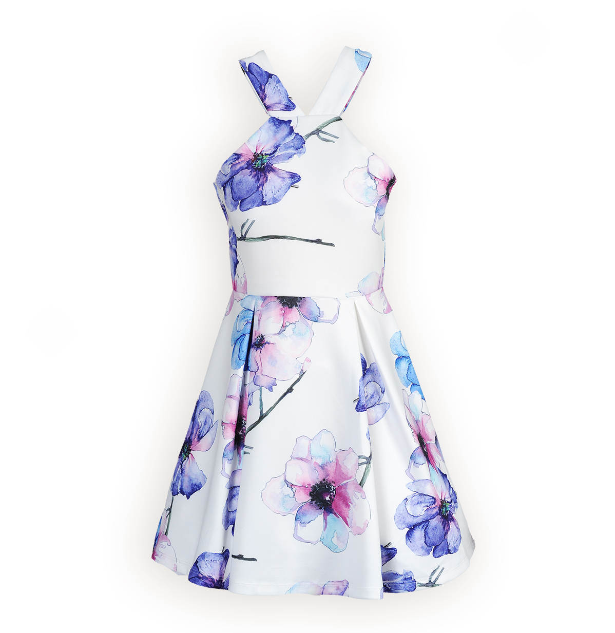 1198x1233 Watercolor Floral Tween Dress Amp Skirt Set