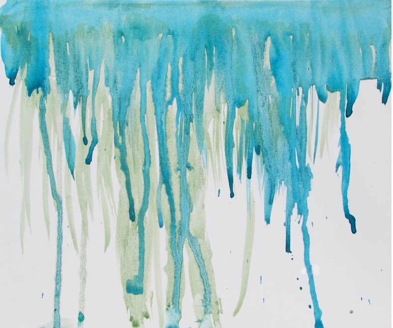 800x669 Unrestricted Watercolor Drips Blue By Divsm Stock