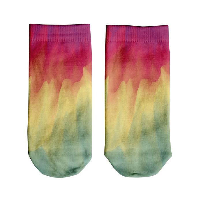 700x700 Watercolor Drip Handmade Ankle Socks All Over Shirts