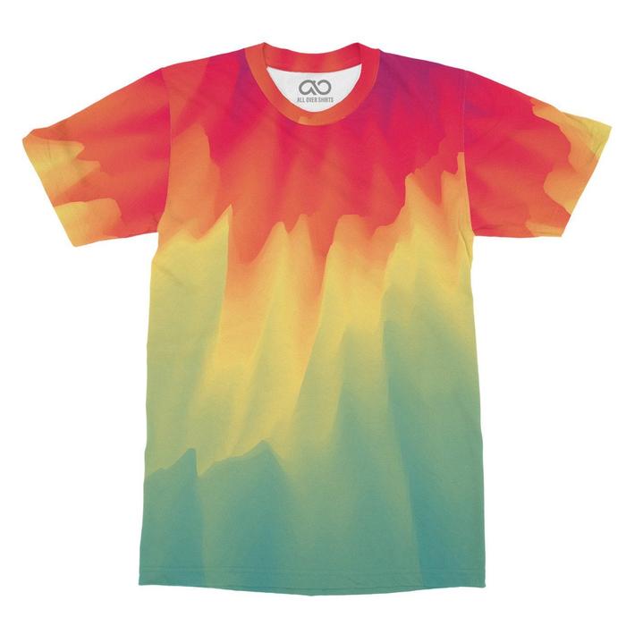 700x700 Watercolor Drip Handmade T Shirt All Over Shirts