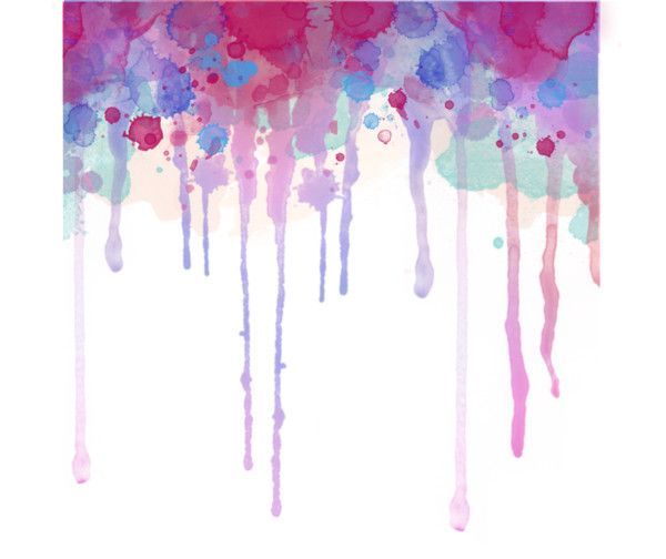 600x504 Watercolor Drip In 2018 Polyvore Watercolor, Art