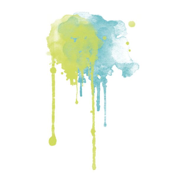600x600 Watercolor Drips Liked On Polyvore Featuring Splashes, Fillers