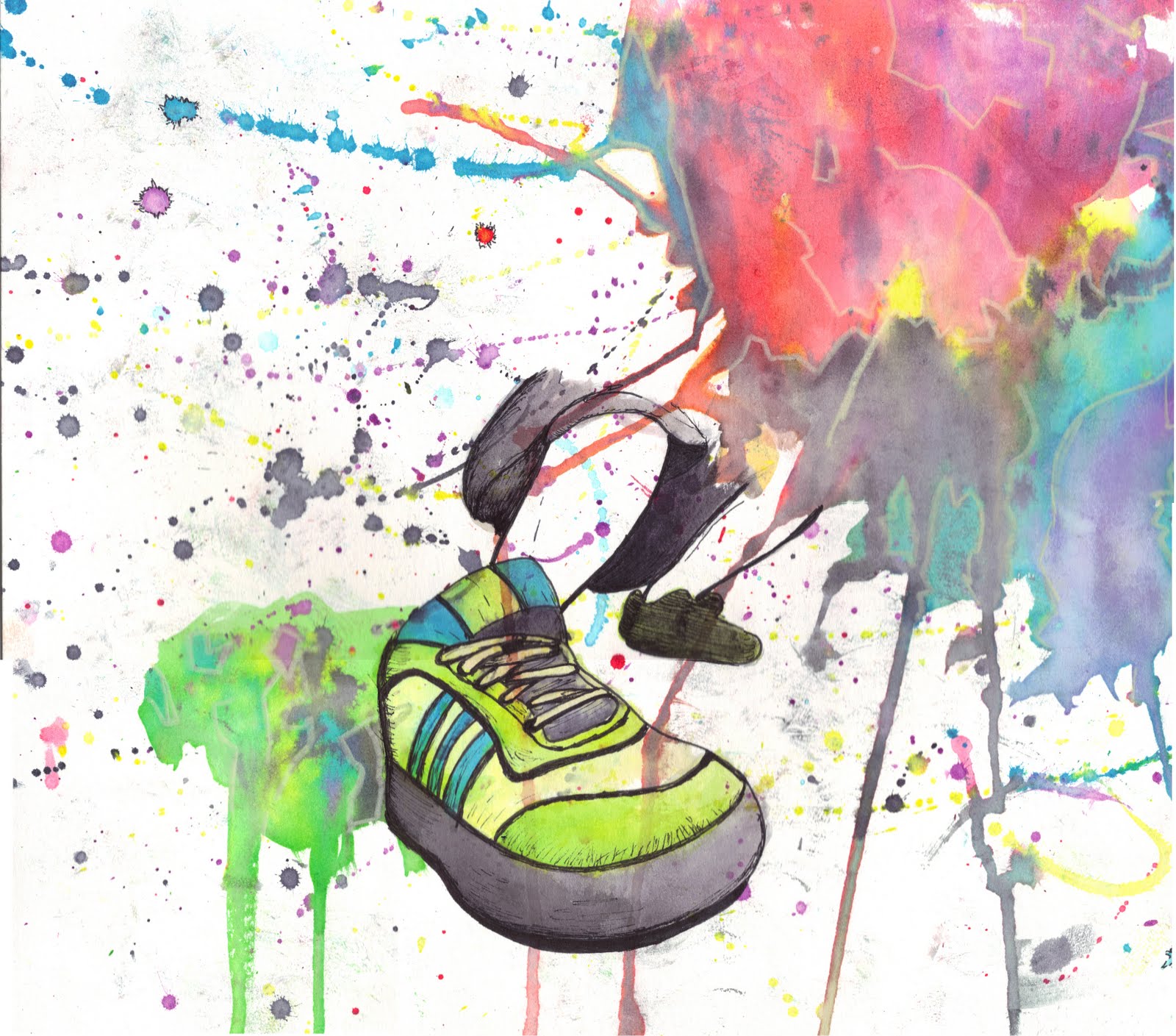 1600x1409 Sarah Slam Splatter And Drip. Awkward To Say, But Fun To Do!