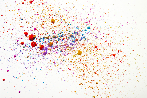 625x417 Colorful Mess Of Watercolor Drops Photo Free Download