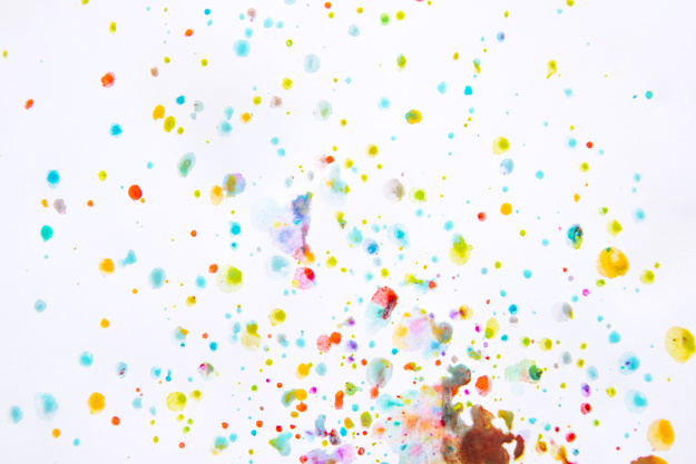 625x417 Bright Mix Of Watercolor Drops Photo Free Download