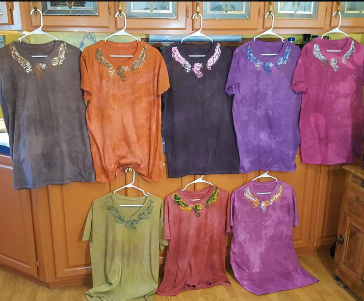 714x591 Use Rit Fabric Dye In This New Technique And Get Watercolor Effect