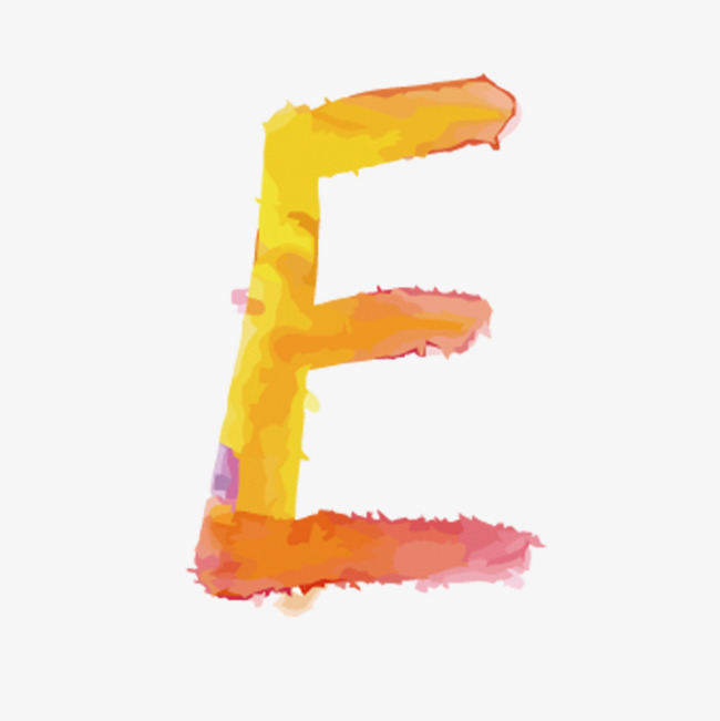 650x651 Color Letters E, Color Clipart, Watercolor, Letter Png Image And